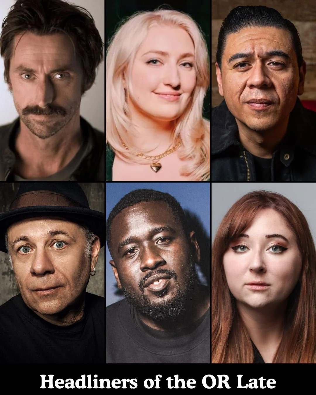Poster for Headliners of the OR Late Night