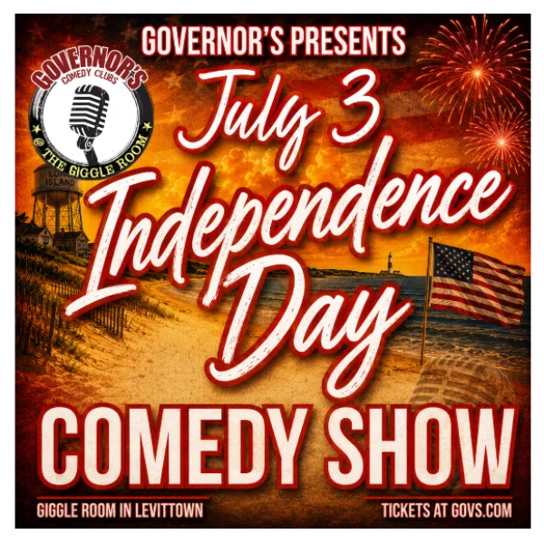 Poster for SPECIALJULY 3RD COMEDY SHOW IN THE GIGGLE ROOM - SPECIAL EVENT