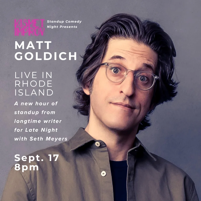 Poster for MATT GOLDICH: LIVE IN RHODE ISLAND
