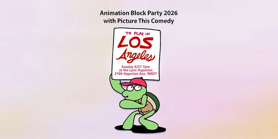 Poster for Animation Block Party Presents Picture This! The Live Animated Comedy Show