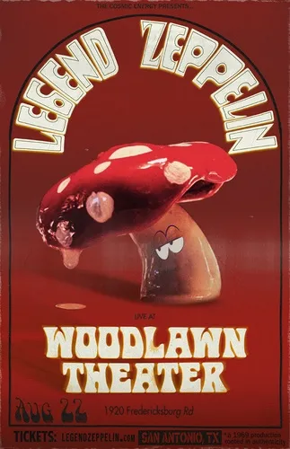 Poster for Legend Zeppelin Live!