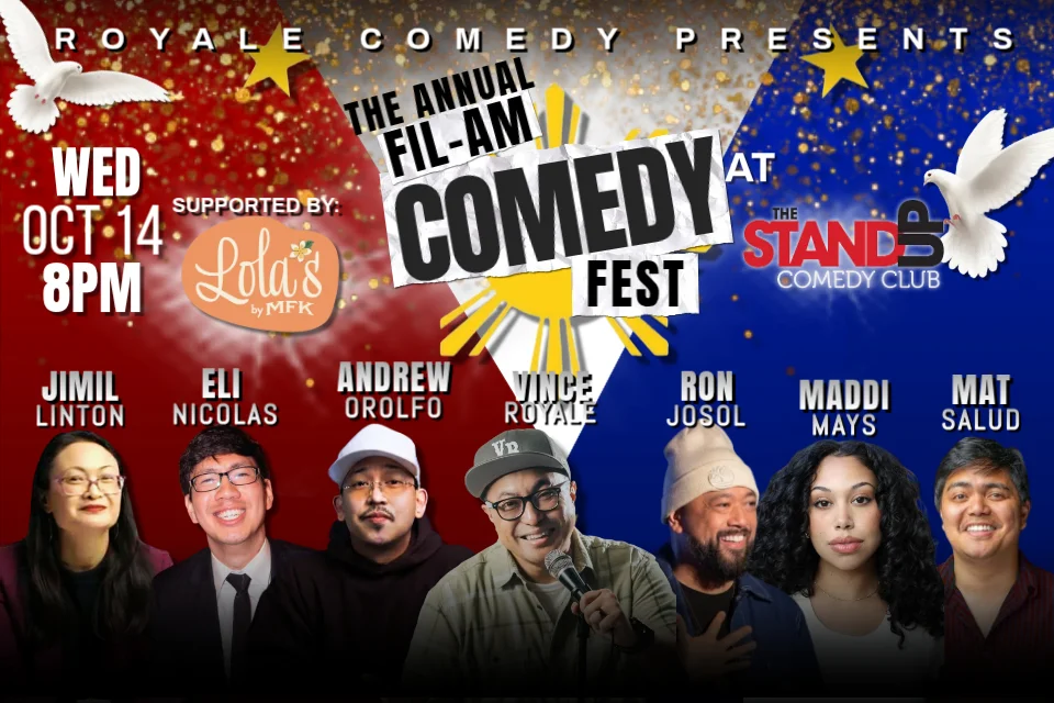 Poster for The Annual Fil-Am Comedy Fest