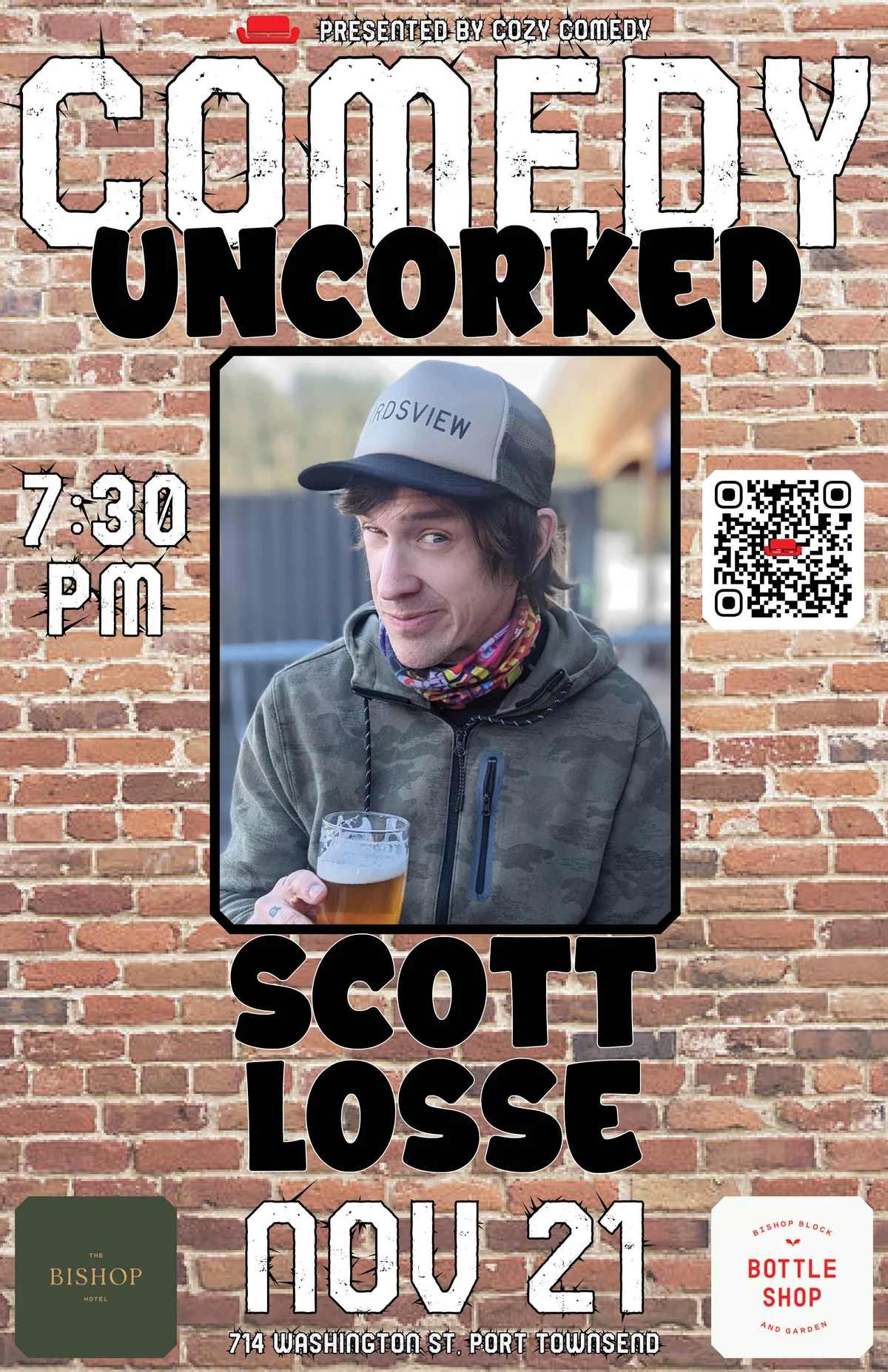 Poster for Comedy Uncorked: Scott Losse Returns!