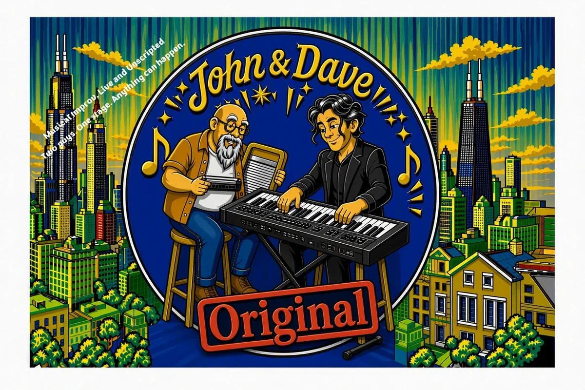 Poster for An Evening with John and Dave