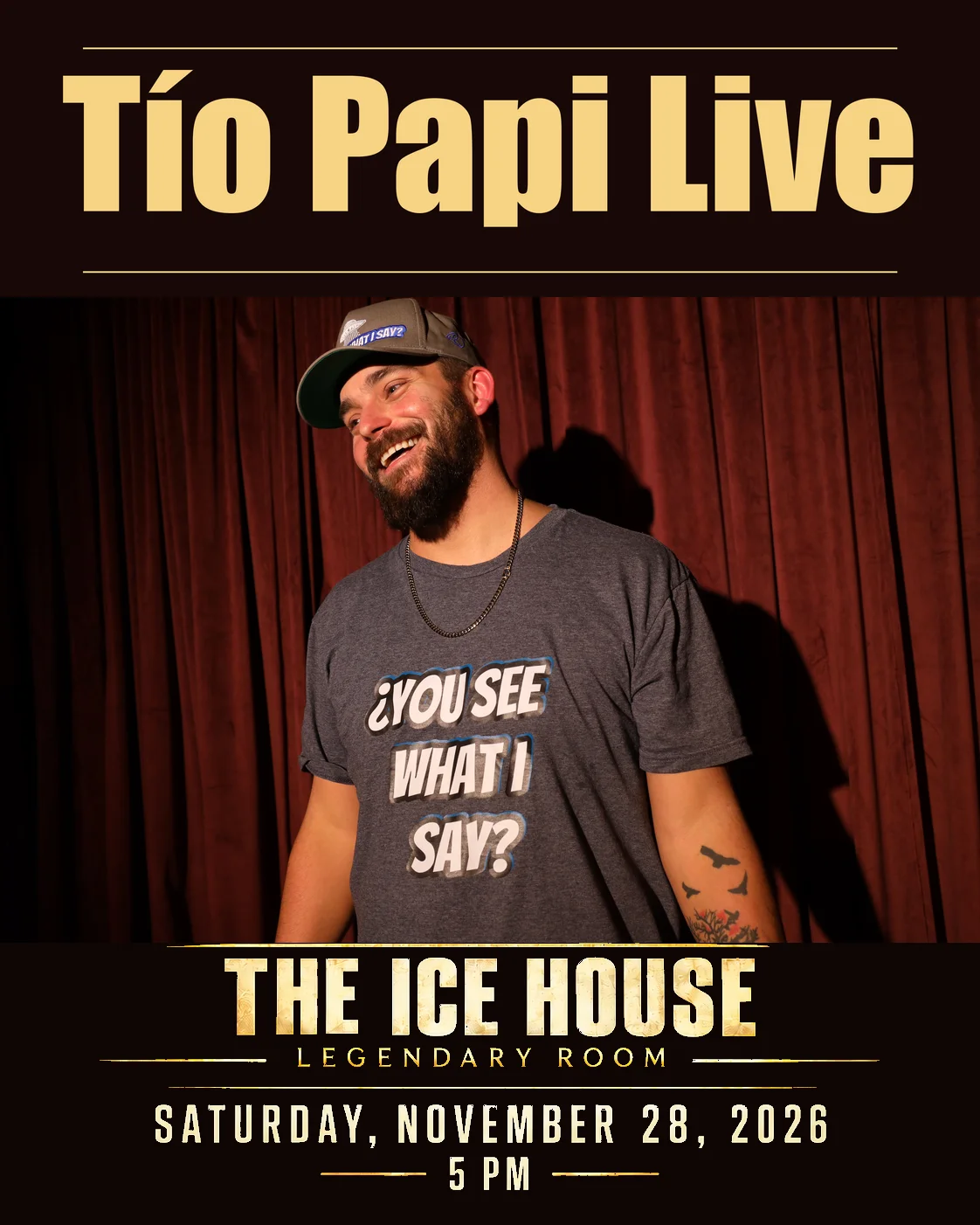 Poster for T&iacute;o Papi Live