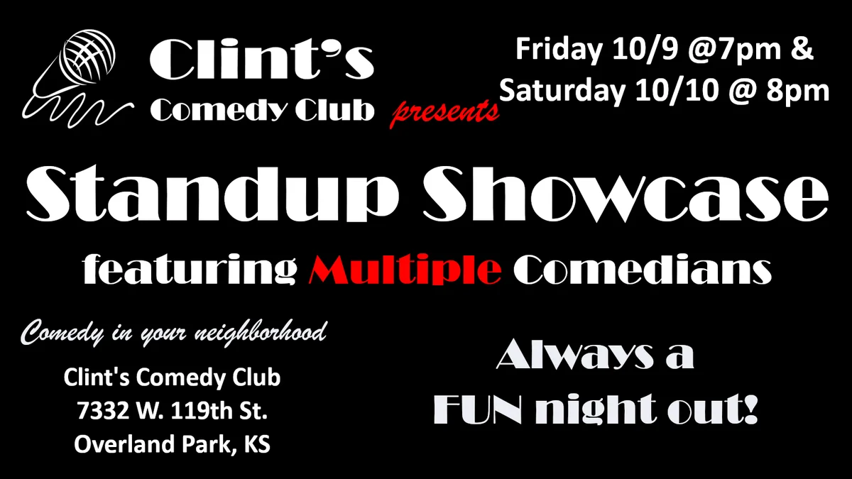 Poster for Standup Showcase
