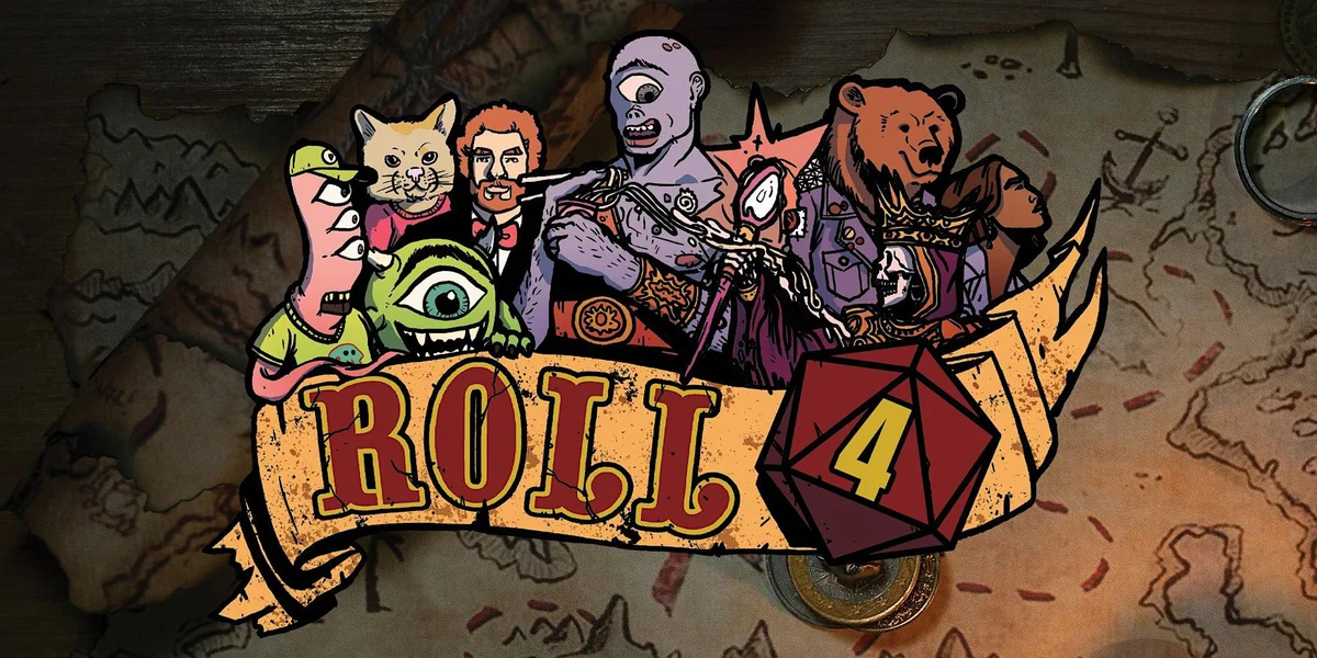 Poster for Roll 4 - The Improvised RPG Comedy Show