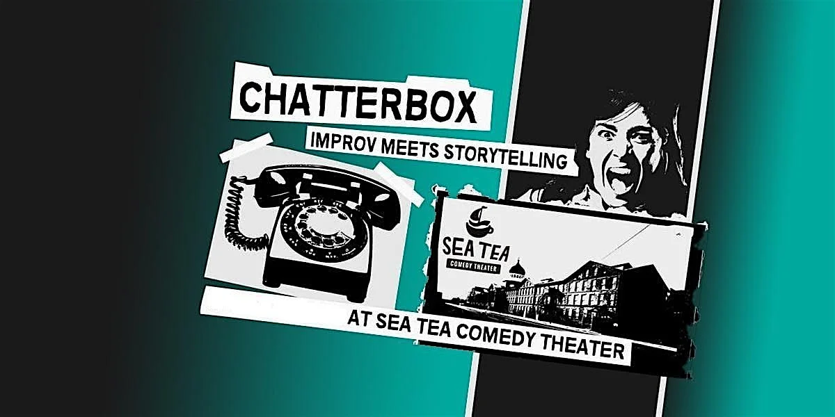 Poster for Chatterbox: Improv Comedy Meets Storytelling - 10th Anniversary Special