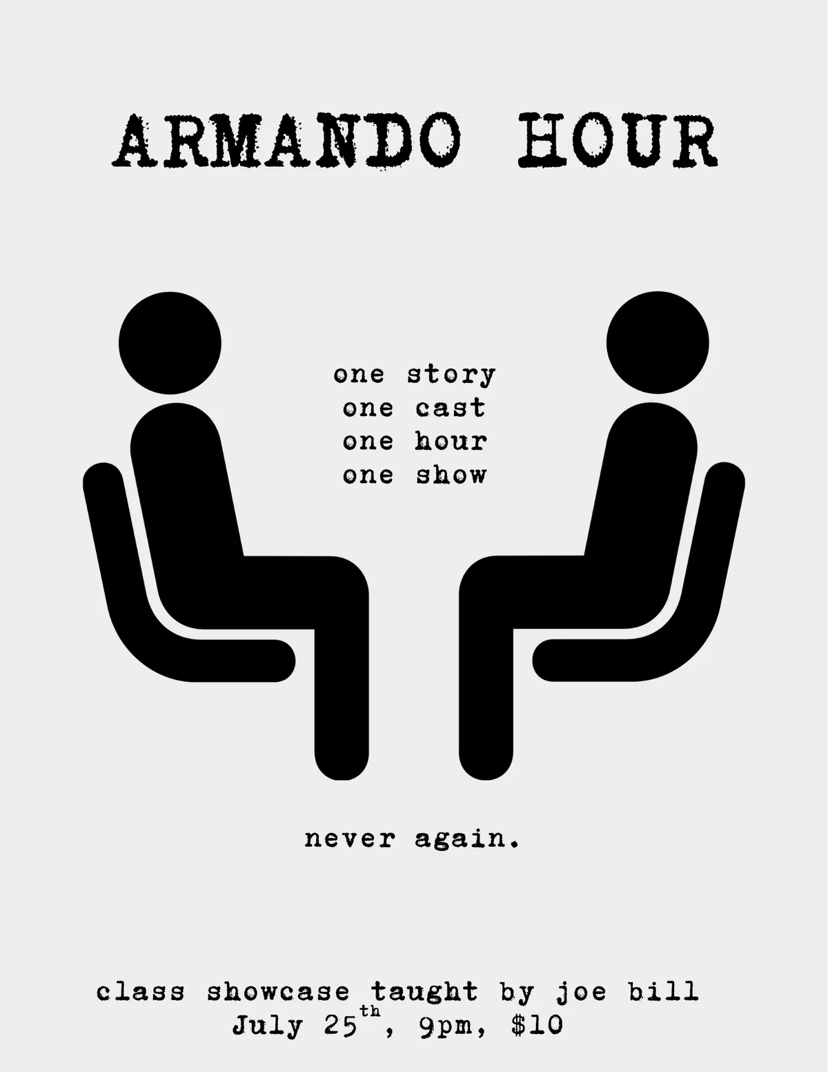 Poster for Armando Hour