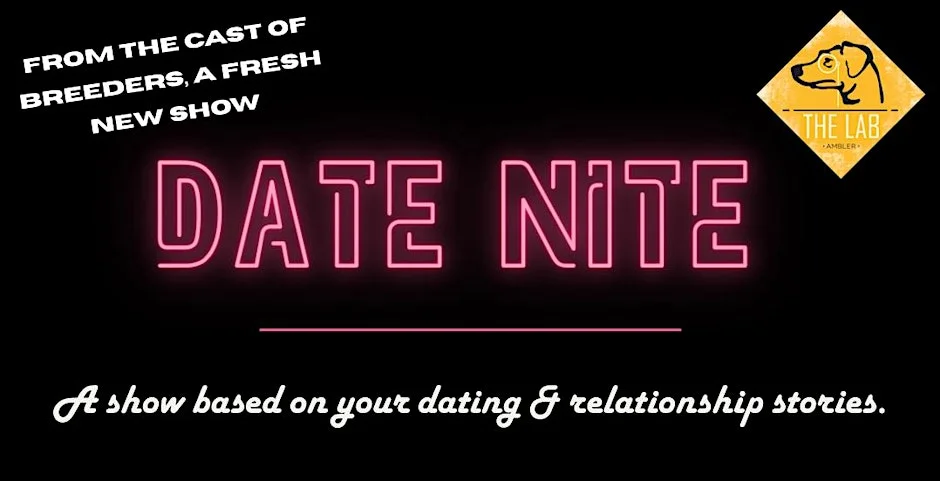 Poster for Date Nite: a show based on Your Dating and Relationship Stories