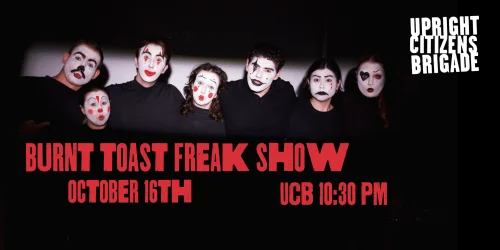 Poster for Burnt Toast Freak Show!
