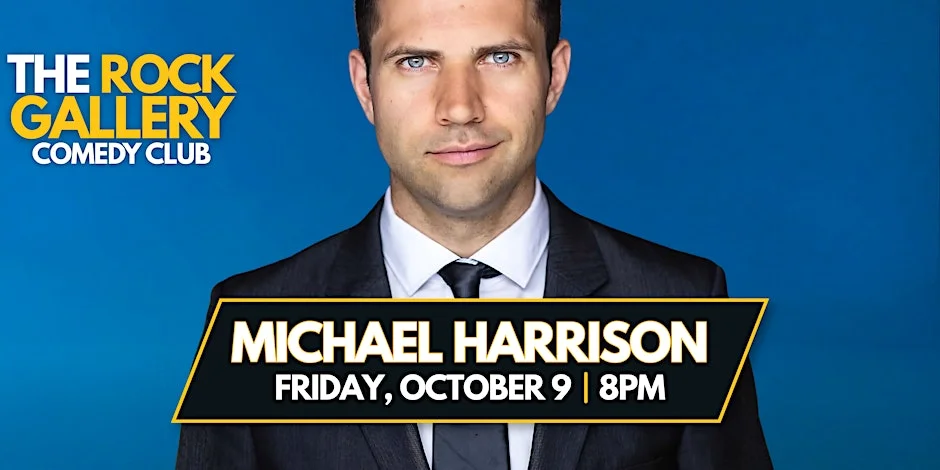 Poster for Michael Harrison Comedy Show