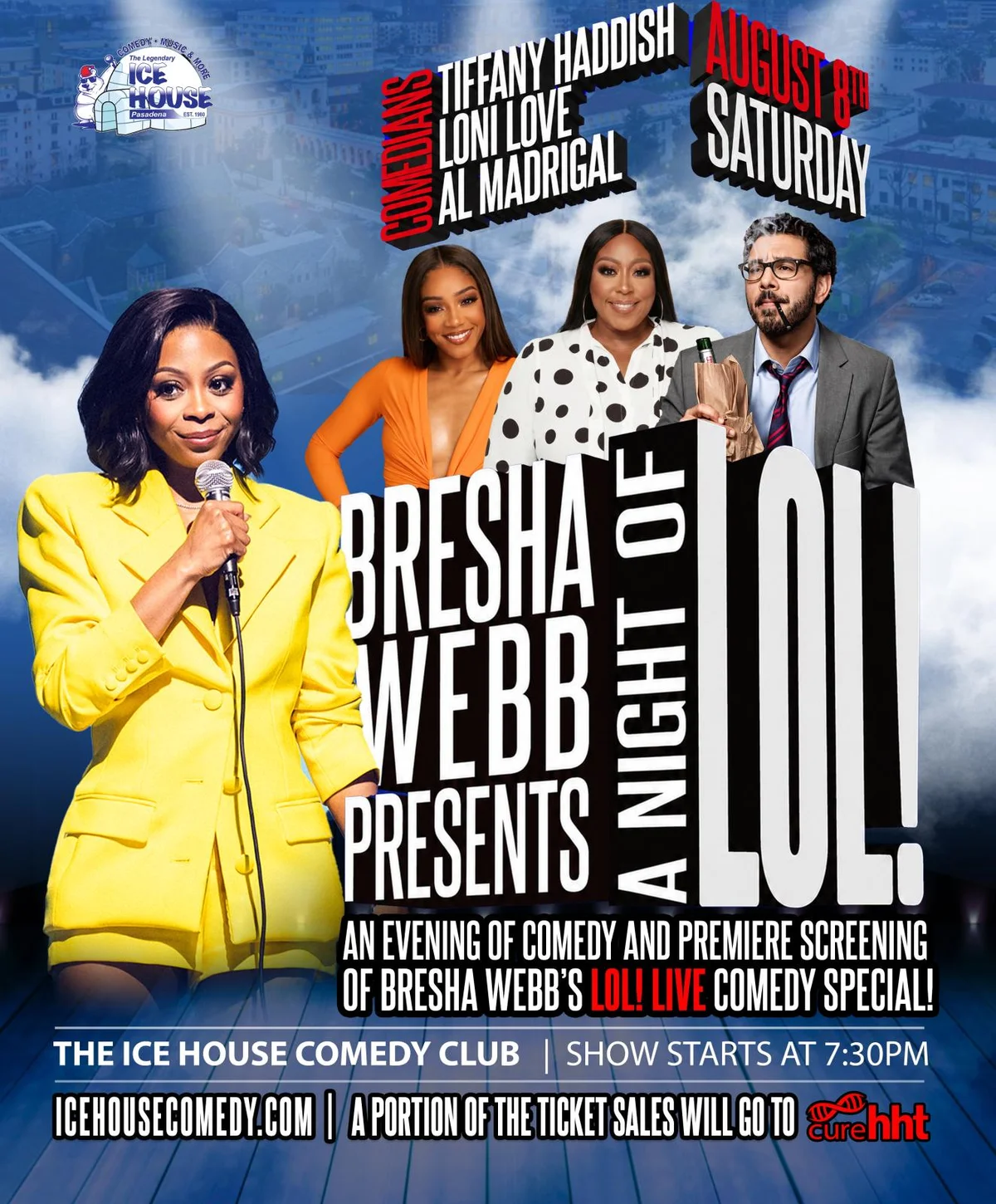 Poster for A Night of LOL w/Bresha Webb & guests