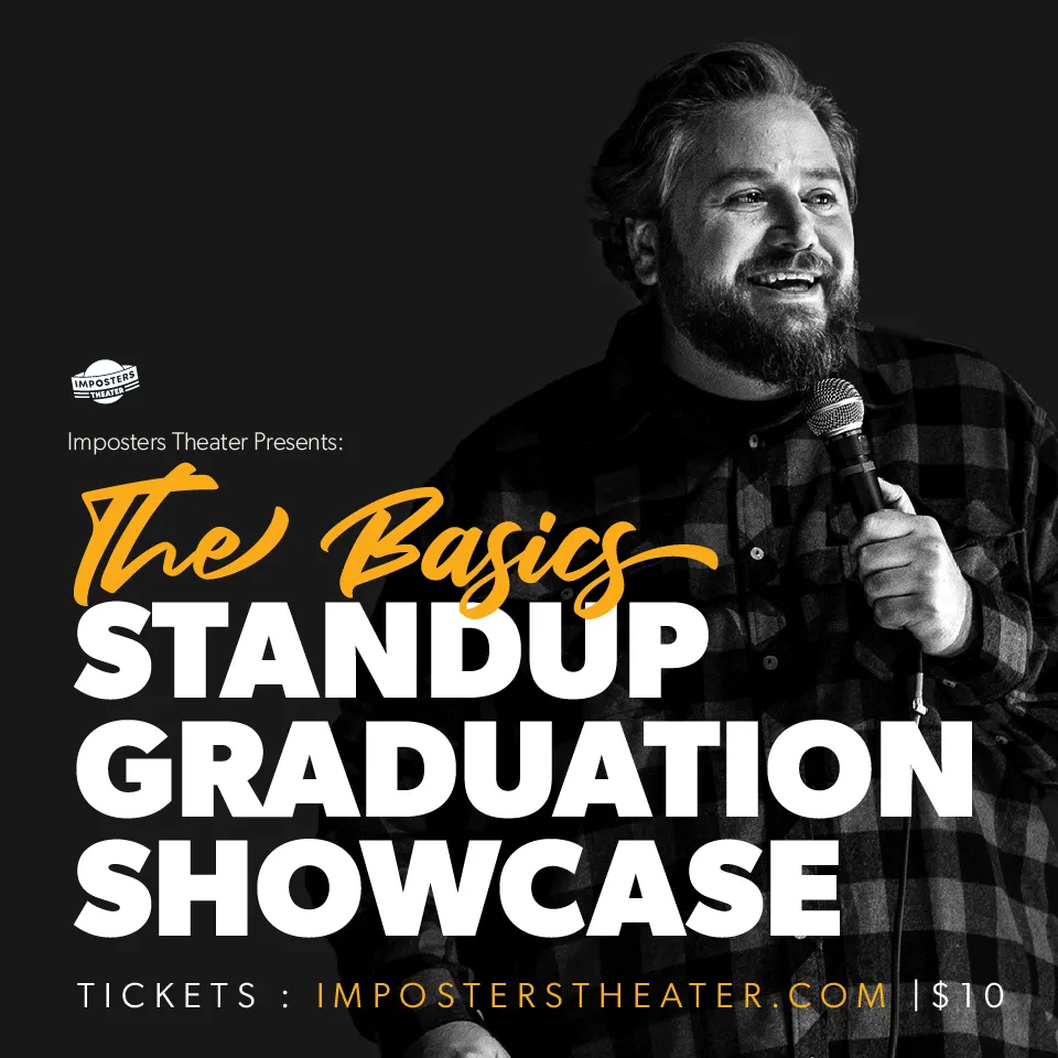 Poster for Standup Basics Grad Showcase