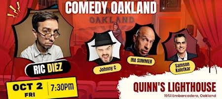 Poster for Kill Tony Golden Ticket Winner Ric Diez - Early Show