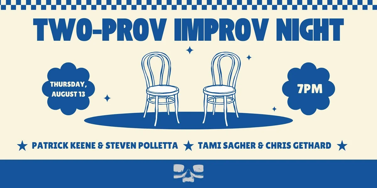 Poster for Two-Prov Improv Night