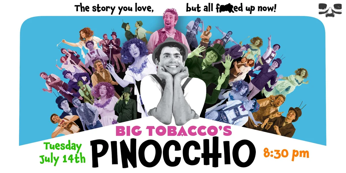 Poster for Big Tobacco’s Pinocchio