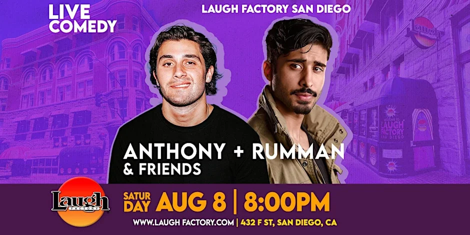 Poster for Anthony & Rumman & Friends