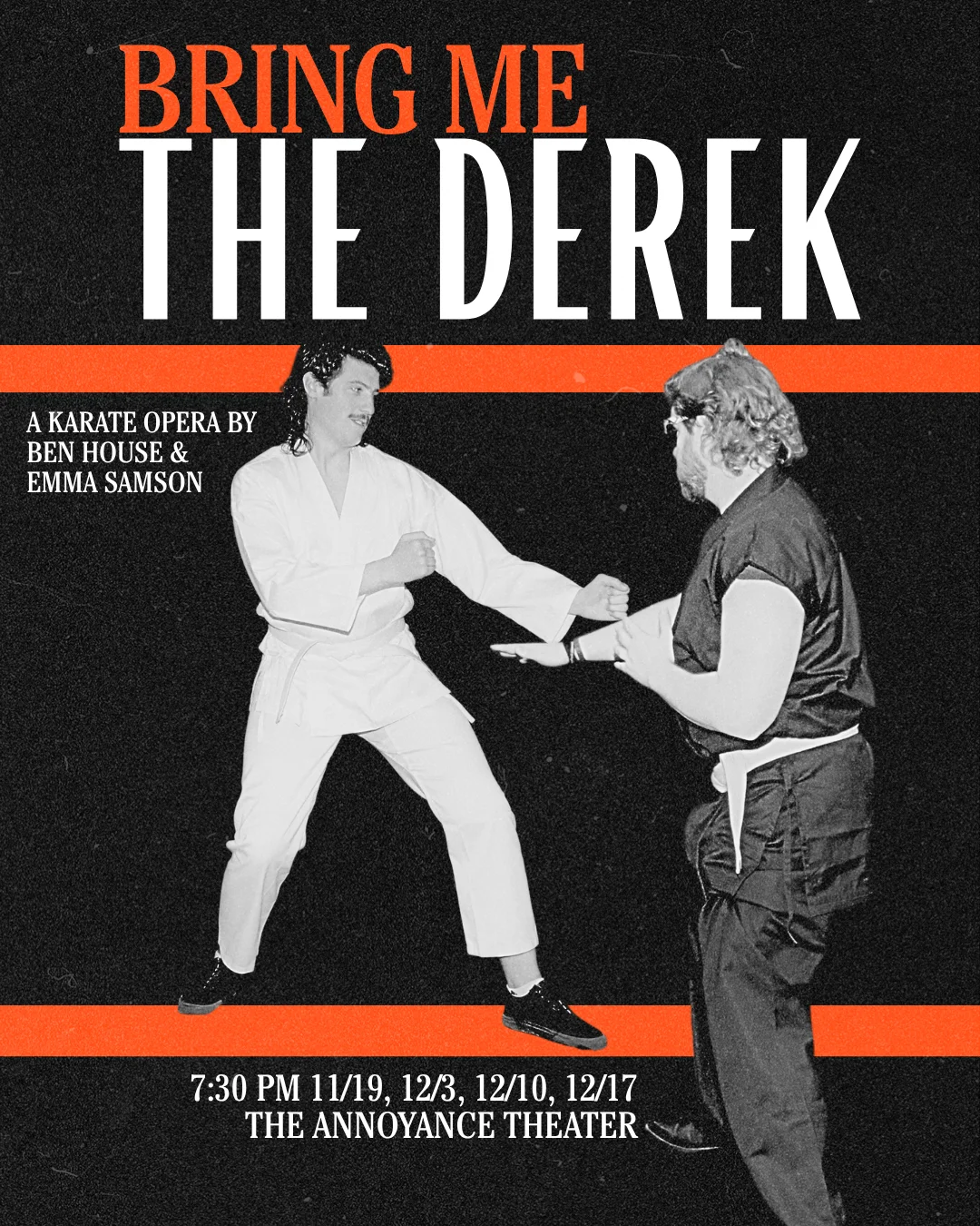 Poster for Bring Me The Derek: A Karate Opera
