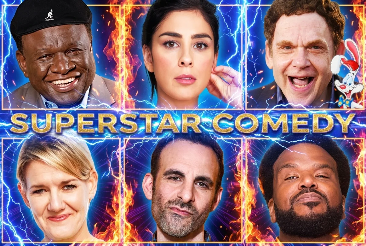 Poster for Tonight at the Improv ft. Sarah Silverman, Anthony Jeselnik, Craig Robinson, George Wallace, Brian Monarch, Jen Murphy and very special guests