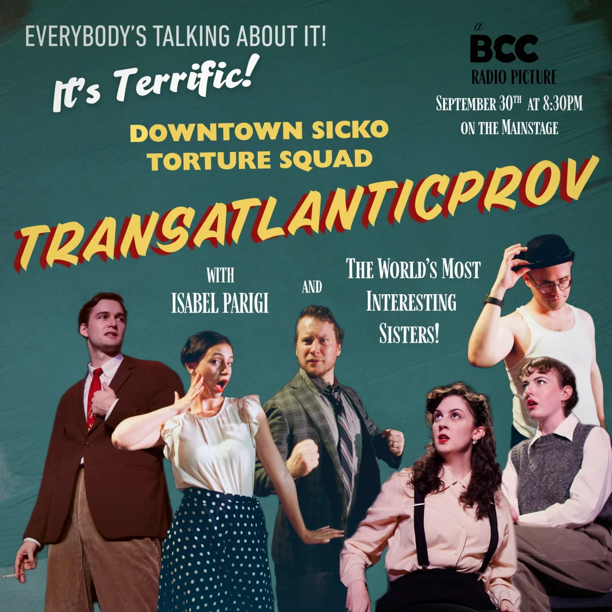 Poster for Downtown Sicko Torture Squad’s Transatlanticprov