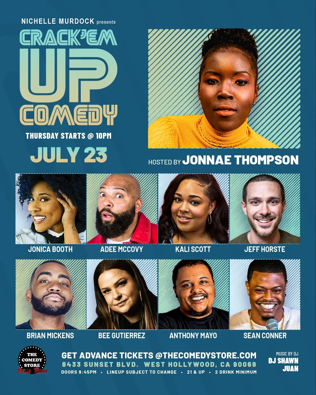 Poster for Crack'Em Up Thursdays