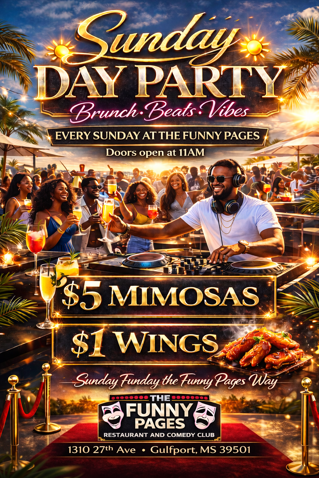 Poster for Sunday Day Party