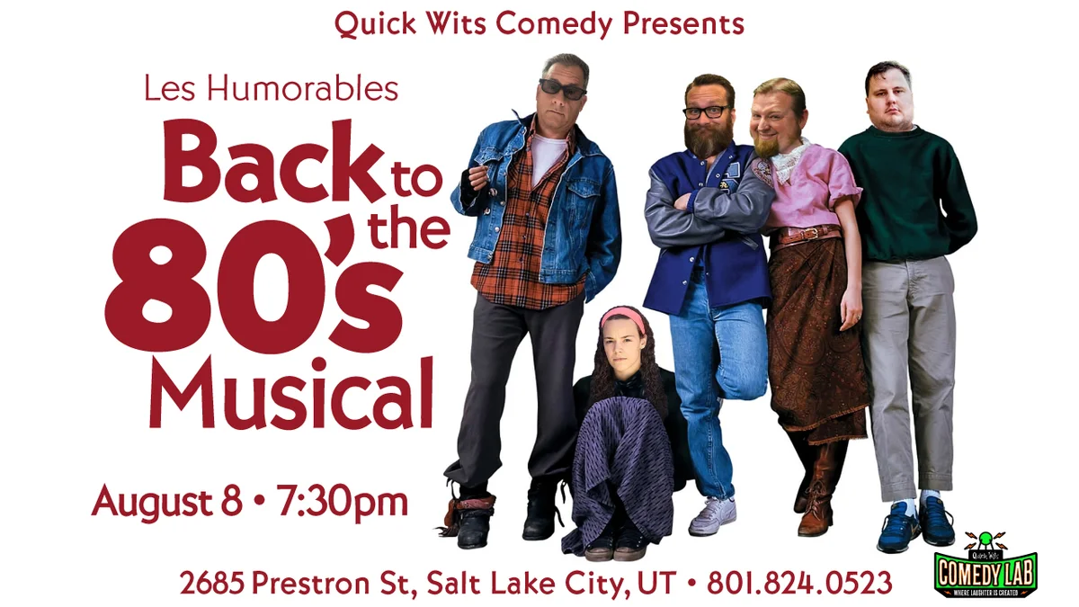 Poster for Back to the 80's Musical