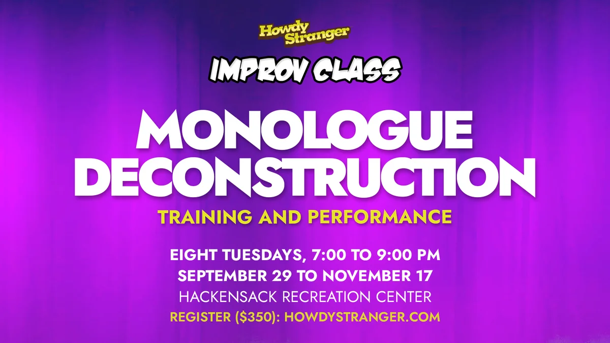 Poster for CLASS: Monologue Deconstruction