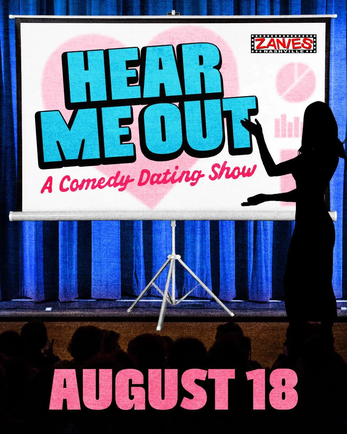 Poster for Hear Me Out: A Comedy Dating Show