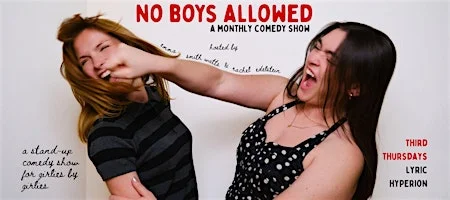 Poster for No Boys Allowed