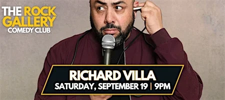 Poster for Richard Villa Comedy Show