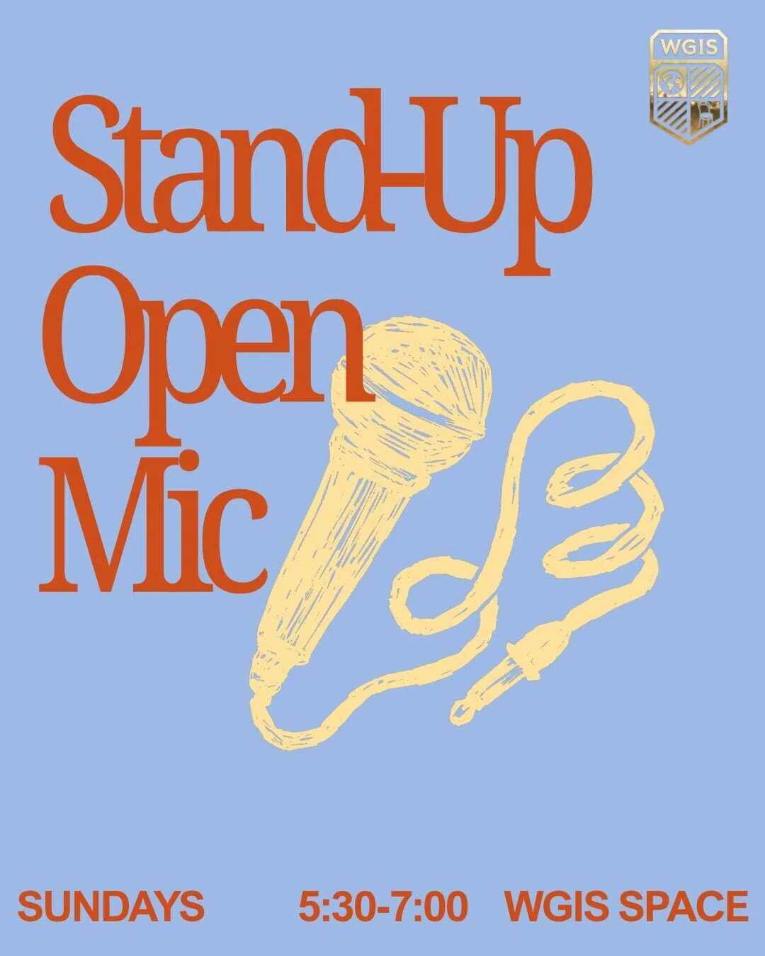 Poster for Stand-Up Open Mic