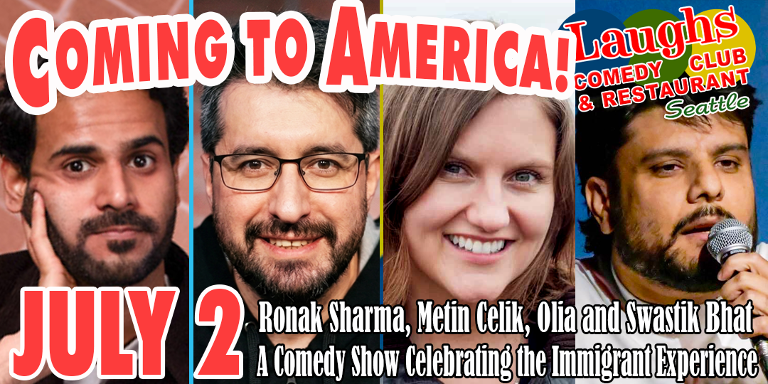 Poster for Comedy show: Coming to America
