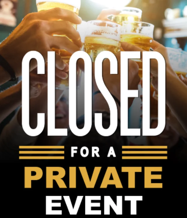 Poster for Private Event