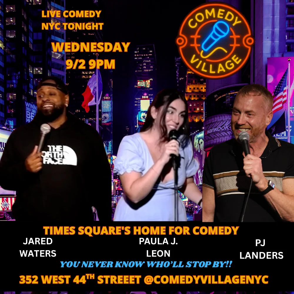 Poster for NYC Stand-Up | Wed, September 2nd @9 PM