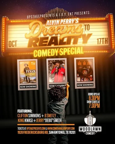 Poster for Alvin Perry's Dreams to Reality