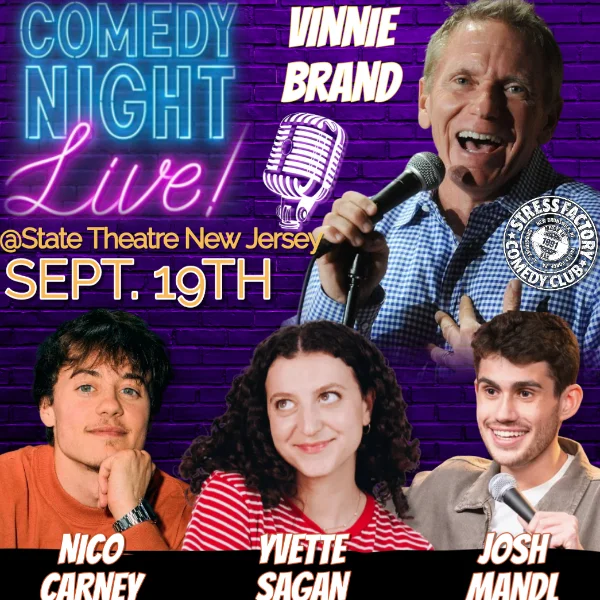 Poster for Comedy Night Live! at State Theatre New Jersey