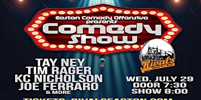 Poster for Comedy Night Rivals