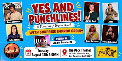 Poster for Yes And Punchlines!