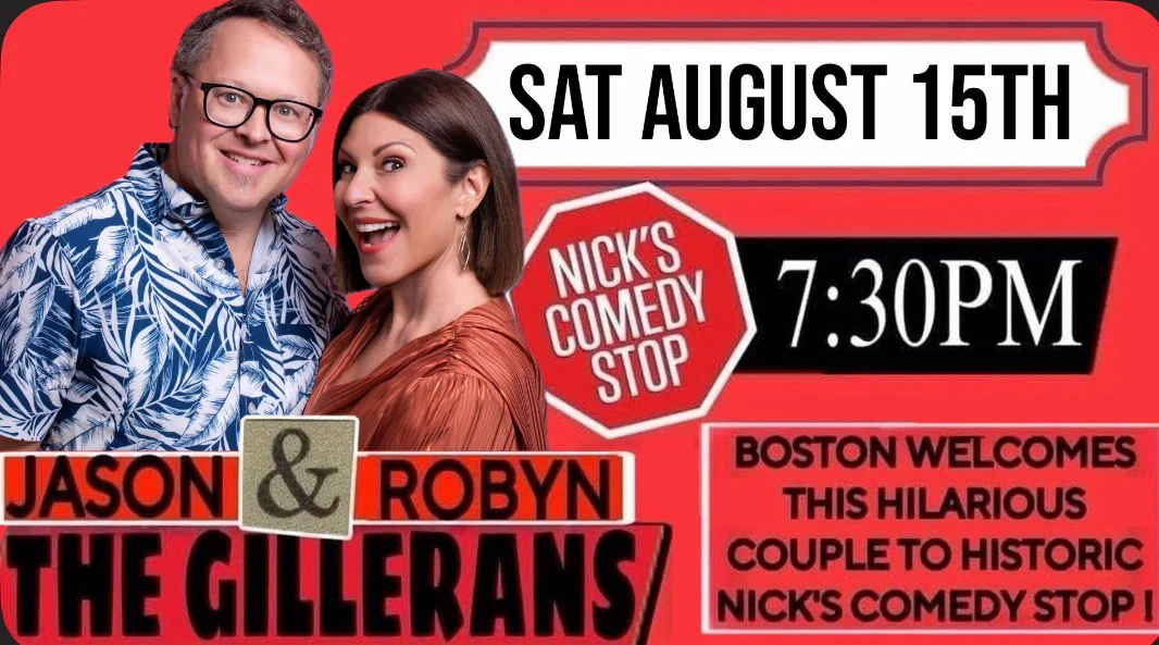 Poster for SPECIAL EVENT The Gillerans Jason and Robyn LIVE at Nick’s 8/15