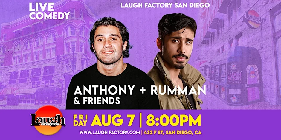 Poster for Anthony & Rumman & Friends