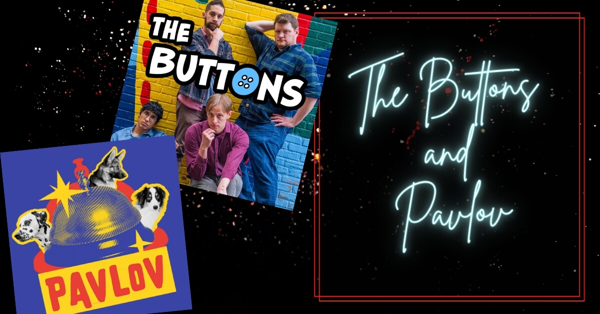 Poster for The Buttons & Pavlov Improv Comedy