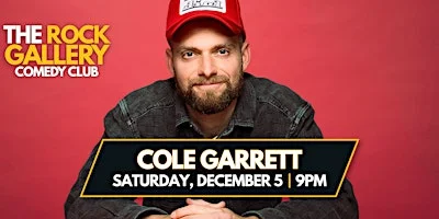 Poster for Cole Garrett Comedy Show