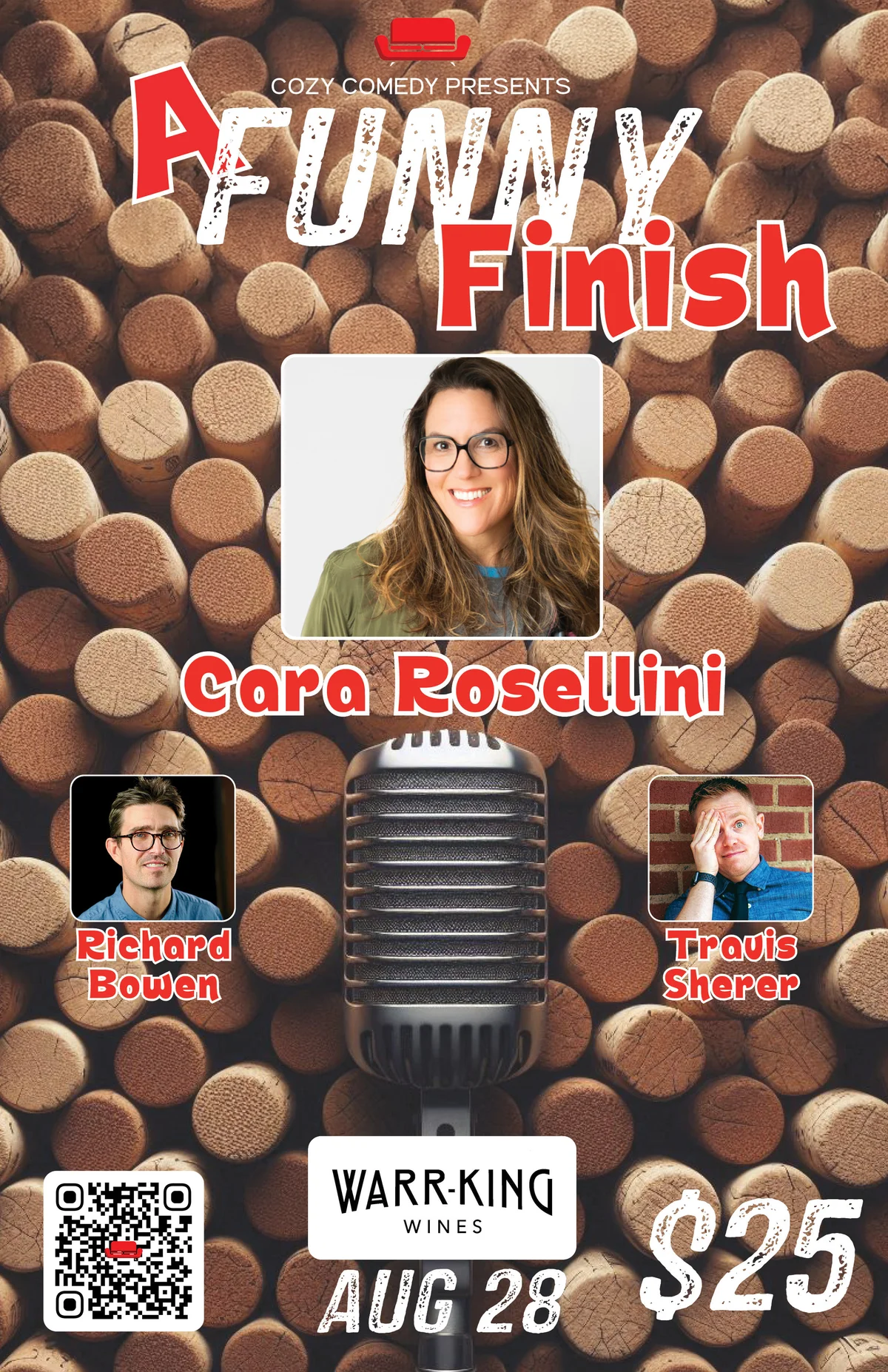 Poster for A Funny Finish: Cara Rosellini!