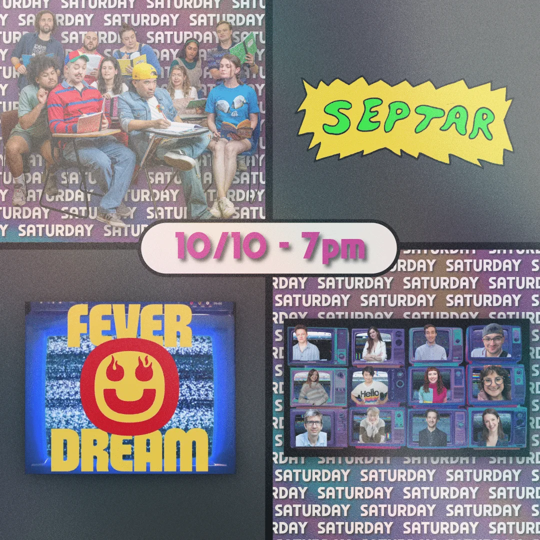 Poster for 2026 Denver Sketch Festival – Septar / Fever Dream