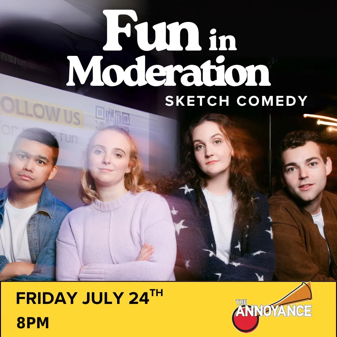 Poster for Fun in Moderation: Sketch Comedy
