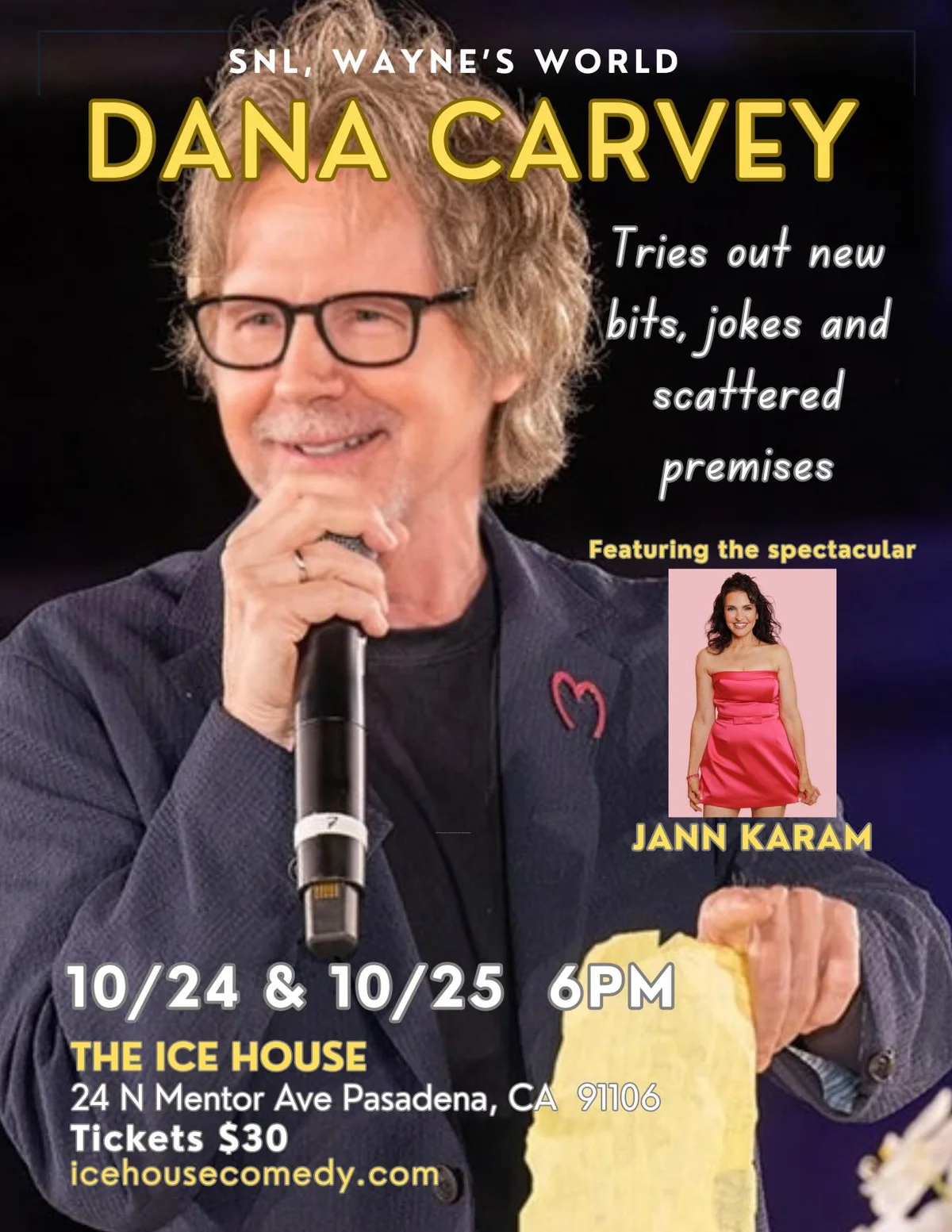 Poster for Dana Carvey