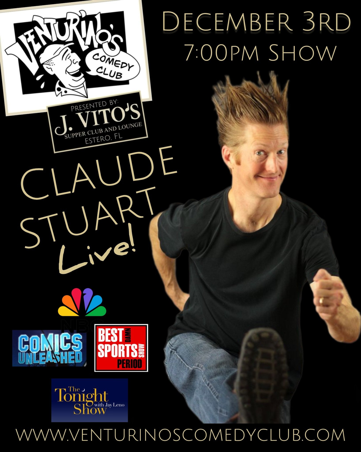Poster for Claude Stuart