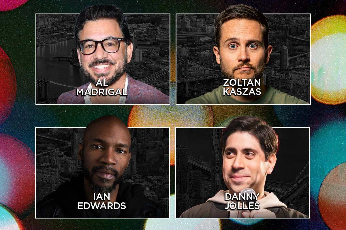 Poster for Tonight at the Improv ft. Al Madrigal, Zoltan Kaszas, Shapel Lacey, Ian Edwards, Danny Jolles, Jessica Michelle Singleton, Dan Mahboubian Rosen and more TBA